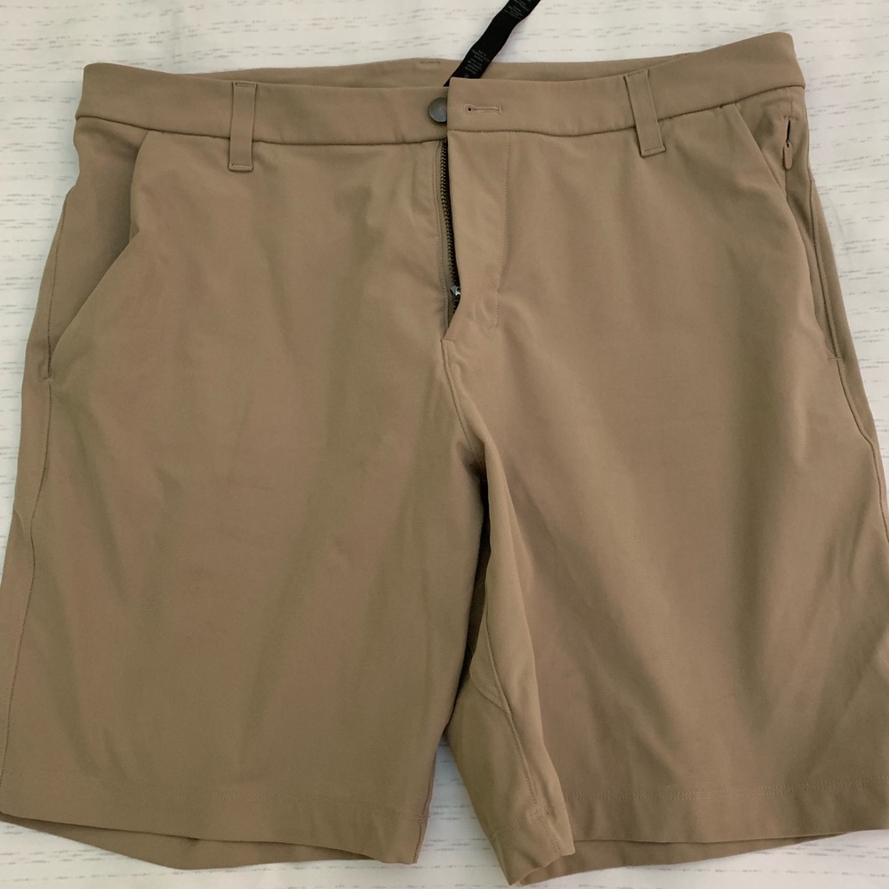 Lululemon Khaki Dress Shorts